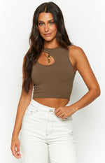 Thelma Chocolate Tank Top Image