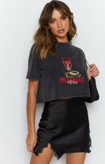 Vivian Lace Mini Skirt Black Image