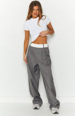 Zion Grey Waist Pant Image