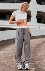 Zion Grey Waist Pant Image
