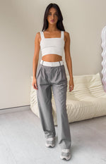 Zion Grey Waist Pant Image