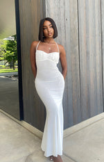 Elysium White Maxi Dress Image