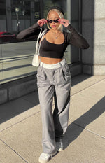 Zion Grey Waist Pant Image